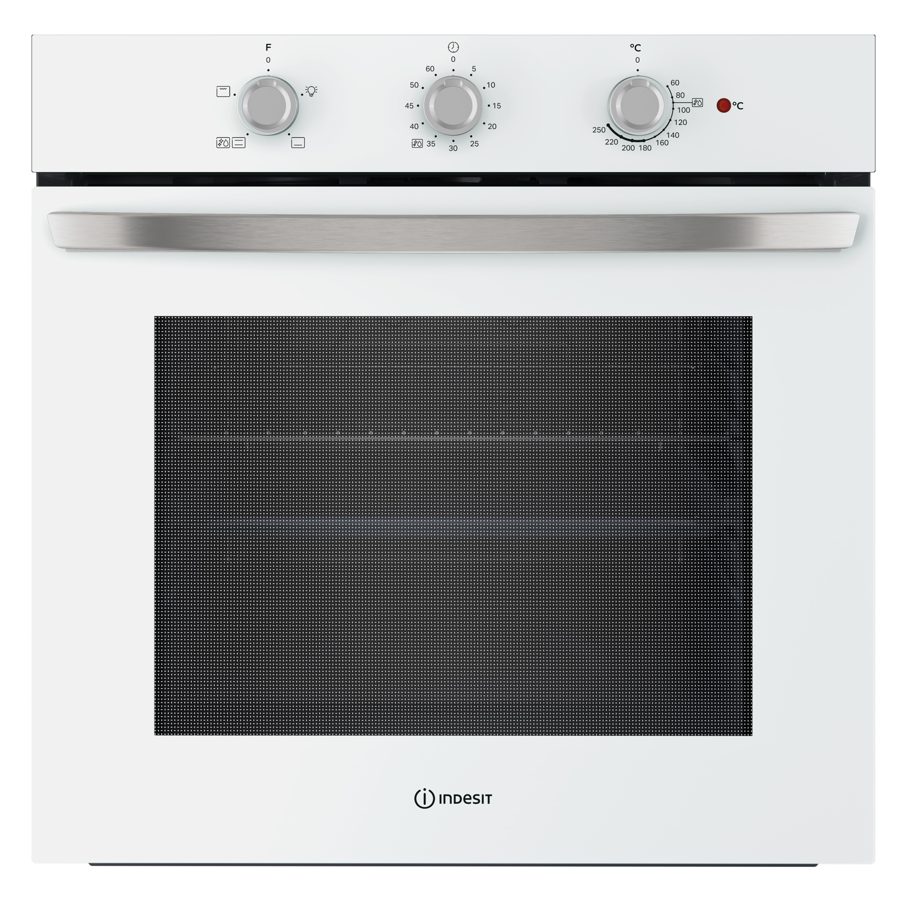 Indesit IO232HW Built In Electric Single Oven in White 71L A Rated