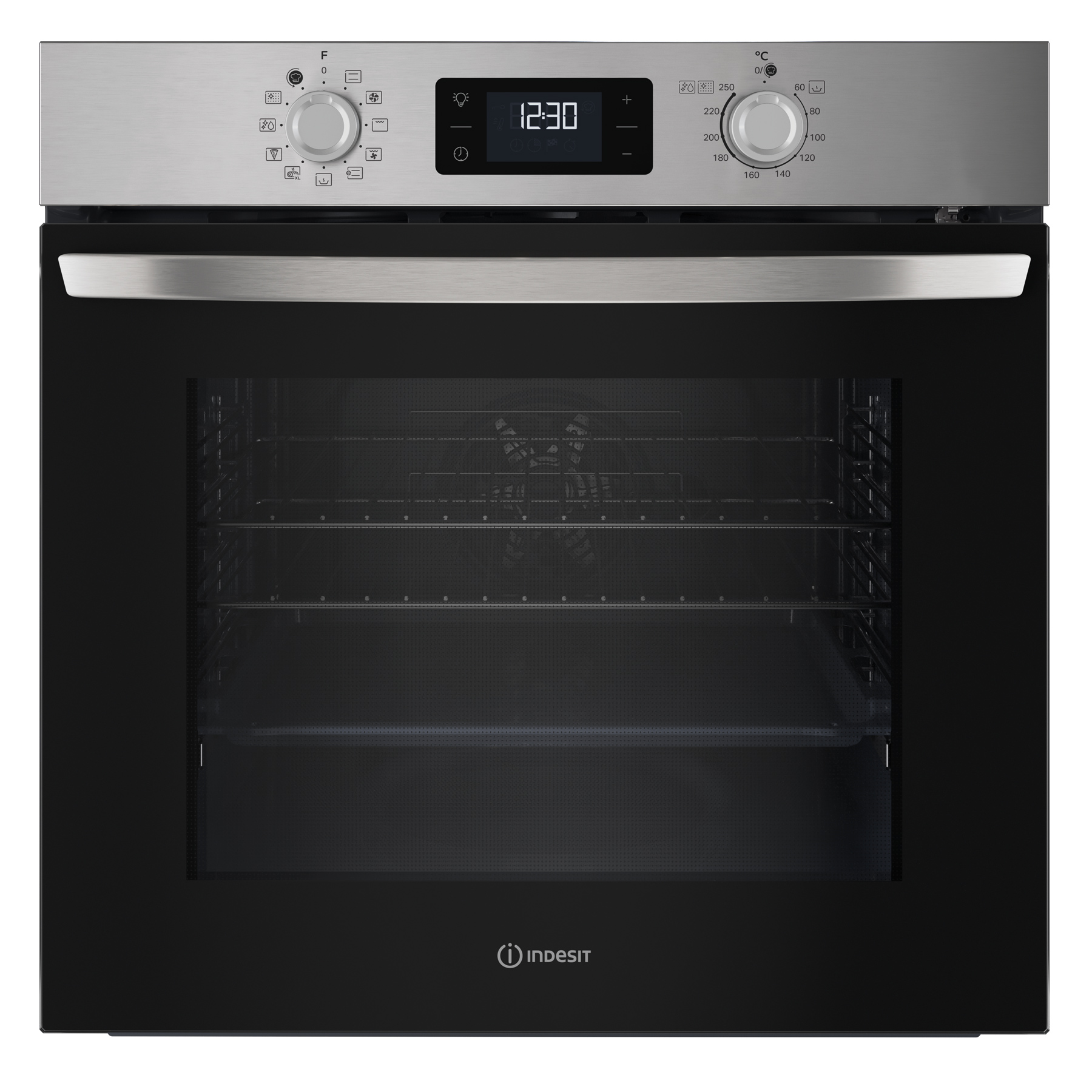 Indesit IO278P1XUK Built In Pyrolytic Single Oven in Stainless Steel 7