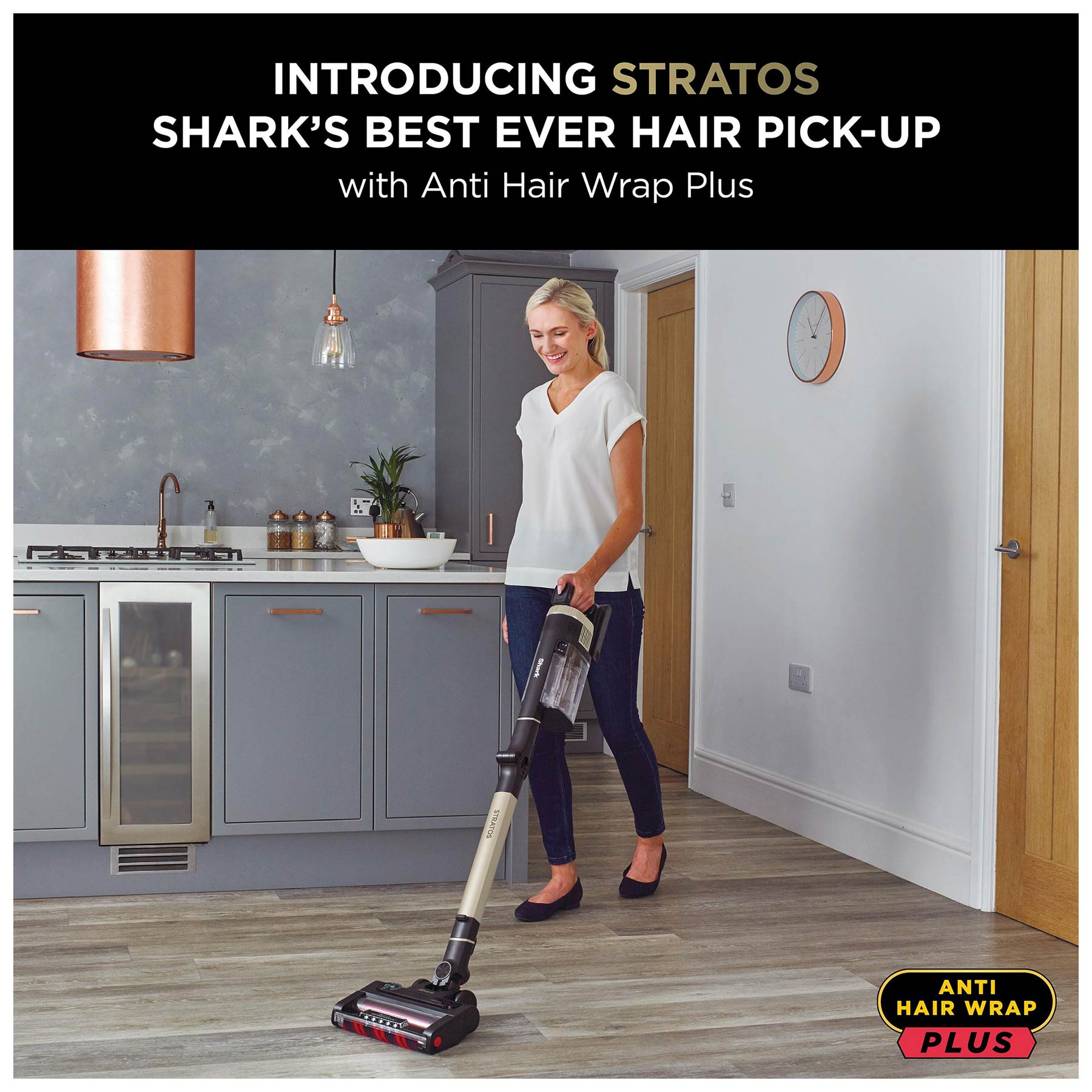Shark IZ400UKT Stratos Pets Cordless Stick Vacuum Cleaner Copper, photo 2