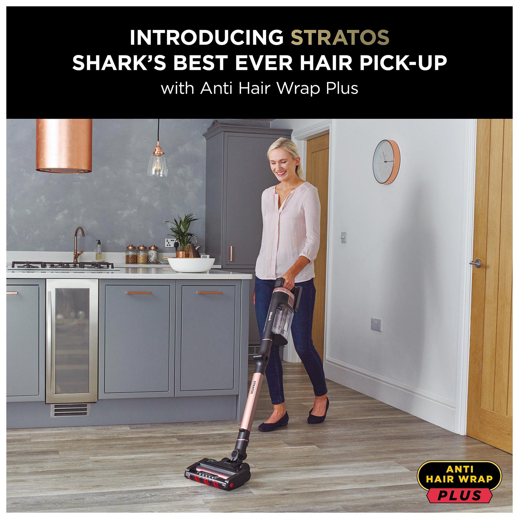 Shark IZ400UK Stratos Cordless Stick Vacuum Cleaner 60 Min Run Time