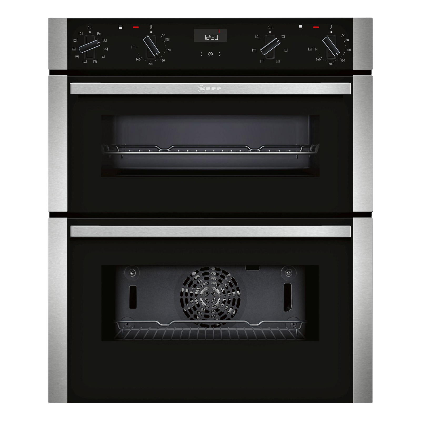 Image of Neff J1ACE4HN0B N50 Built Under CircoTherm Double Oven Stainless Steel