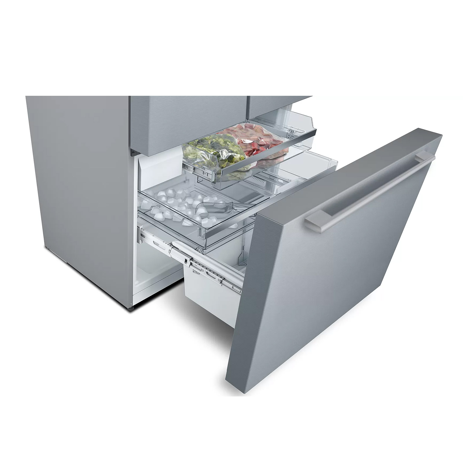 Bosch KFF96PIEP Series 8 American Fridge Freezer in Stainless Steel wi, photo 5