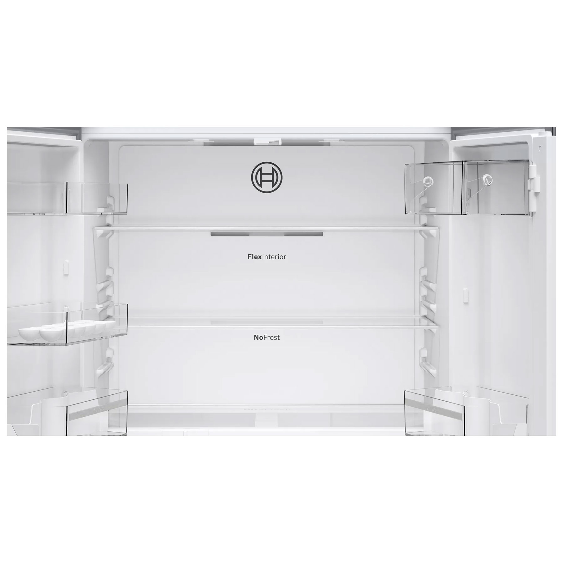 Bosch KFN96VPEAG Series 4 American Fridge Freezer in Brushed Steel Fro, photo 4