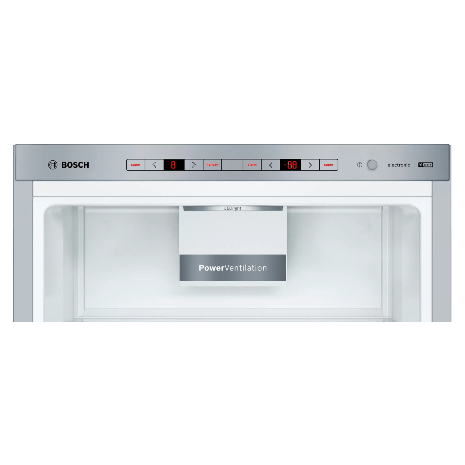 Bosch KGE49AICAG Series 6 201cm High 70 30 Fridge Freezer in Stainless, photo 5