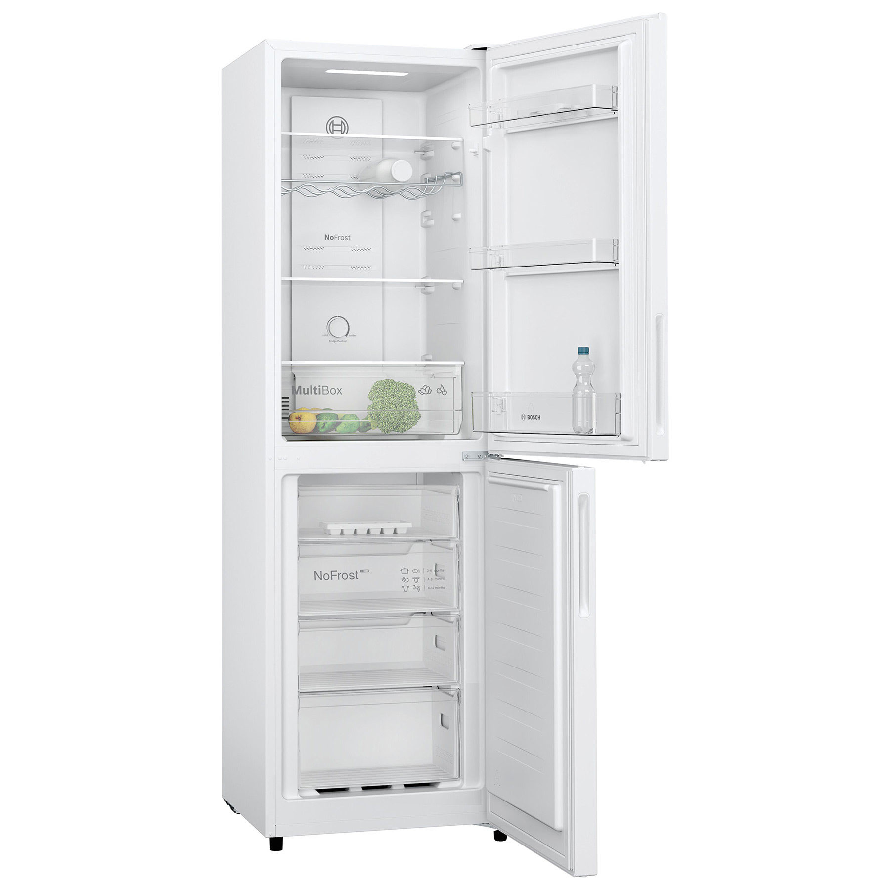 Bosch KGN27NWFAG Series 2 182cm High 50 50 Frost Free Fridge Freezer i
