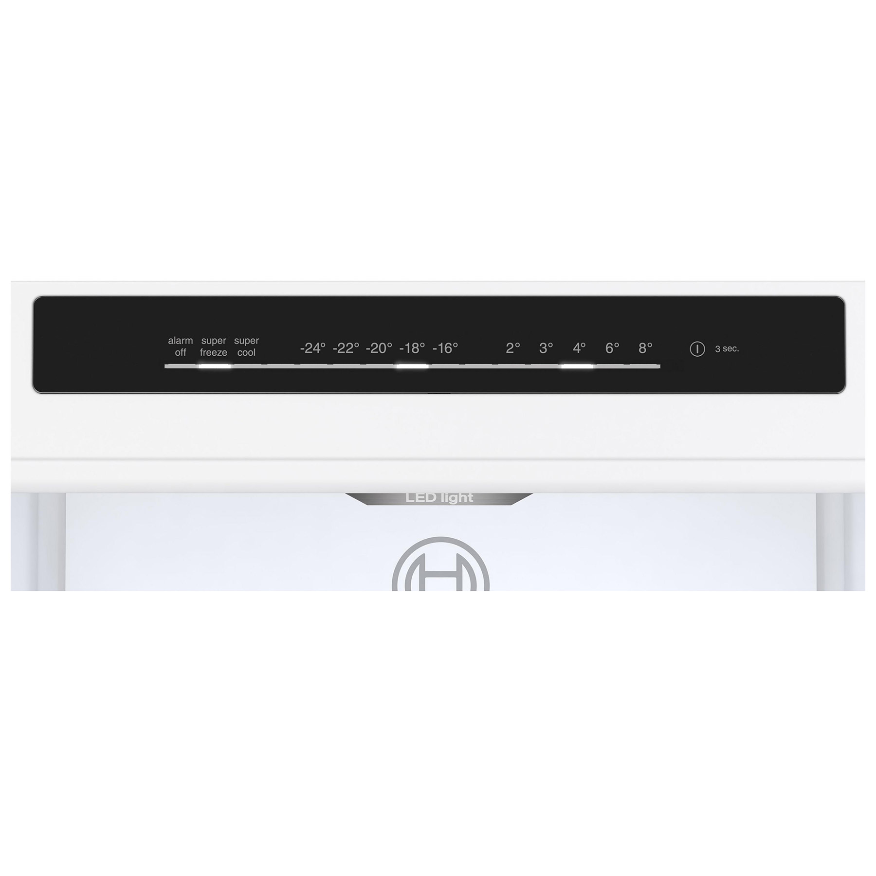 Bosch KGN362WDFG Series 4 186cm High 60 40 Frost Free Fridge Freezer i, photo 2