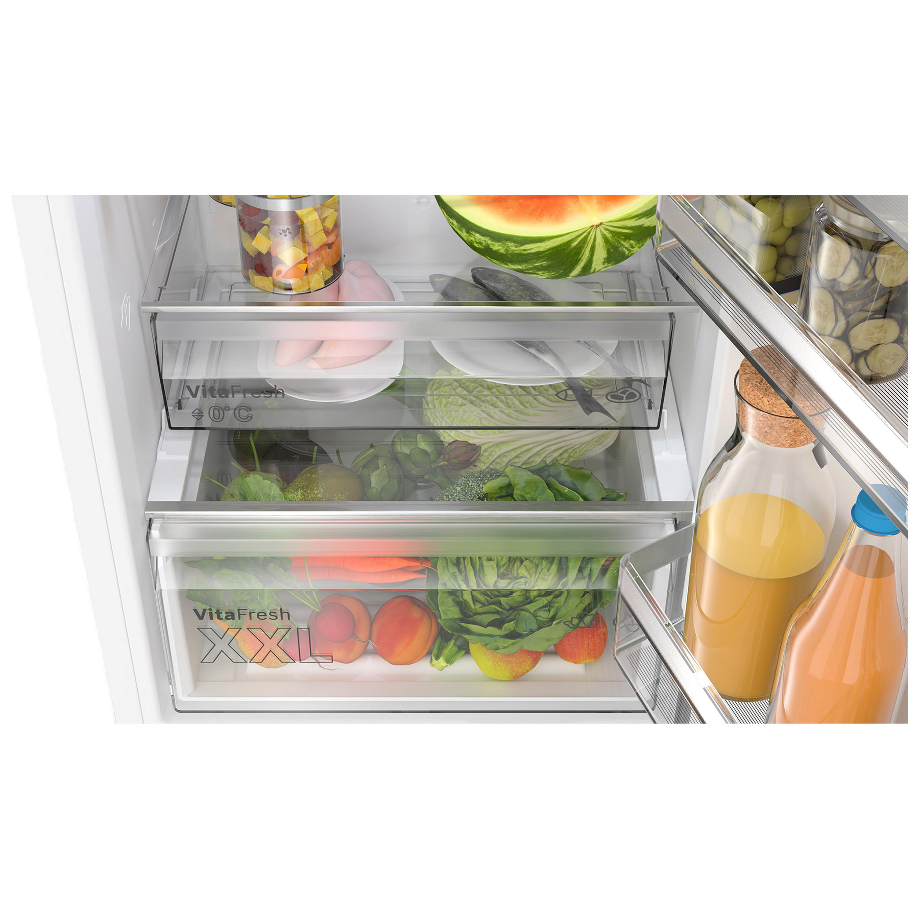 Bosch KGN362WDFG Series 4 186cm High 60 40 Frost Free Fridge Freezer i, photo 4