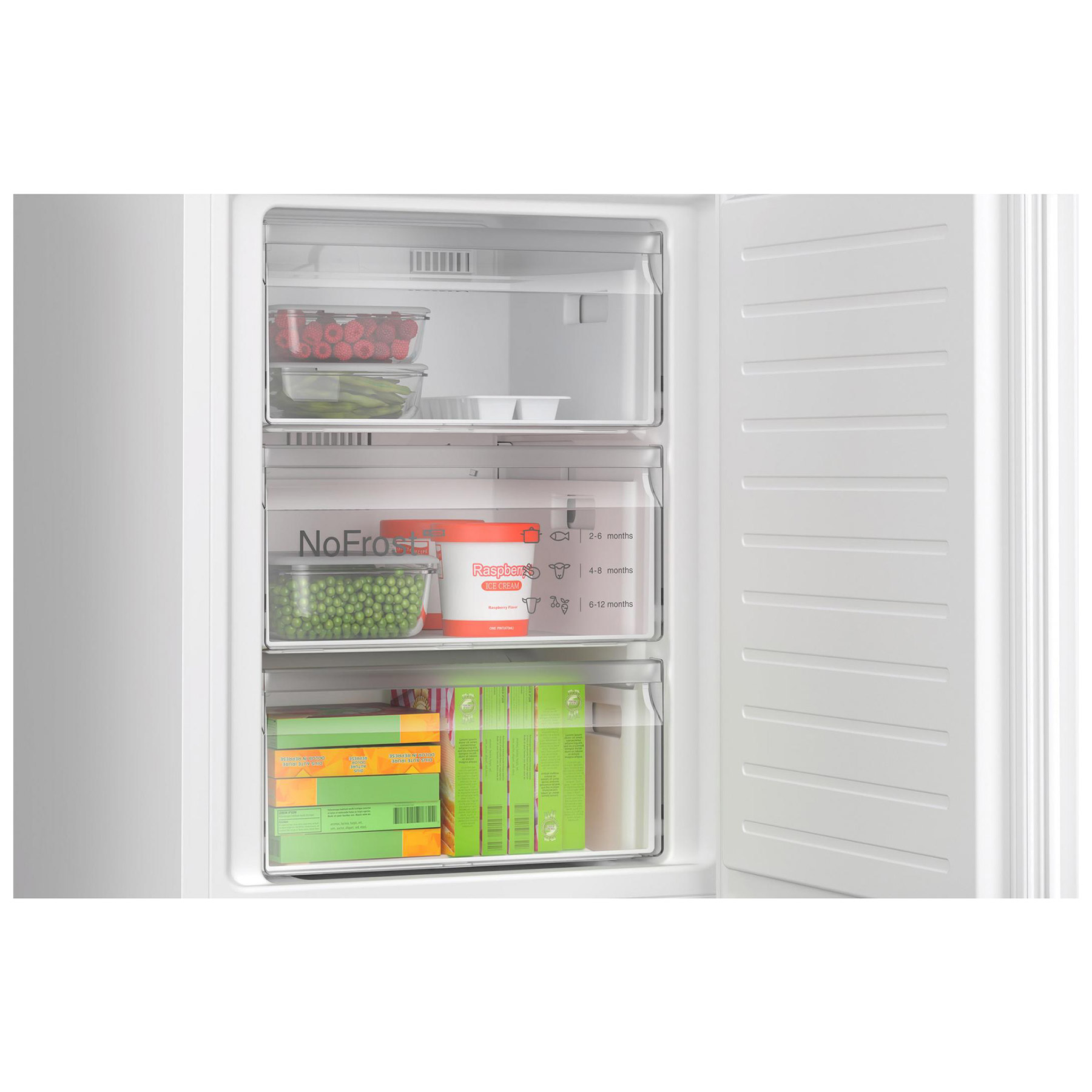 Bosch KGN362WDFG Series 4 186cm High 60 40 Frost Free Fridge Freezer i, photo 5