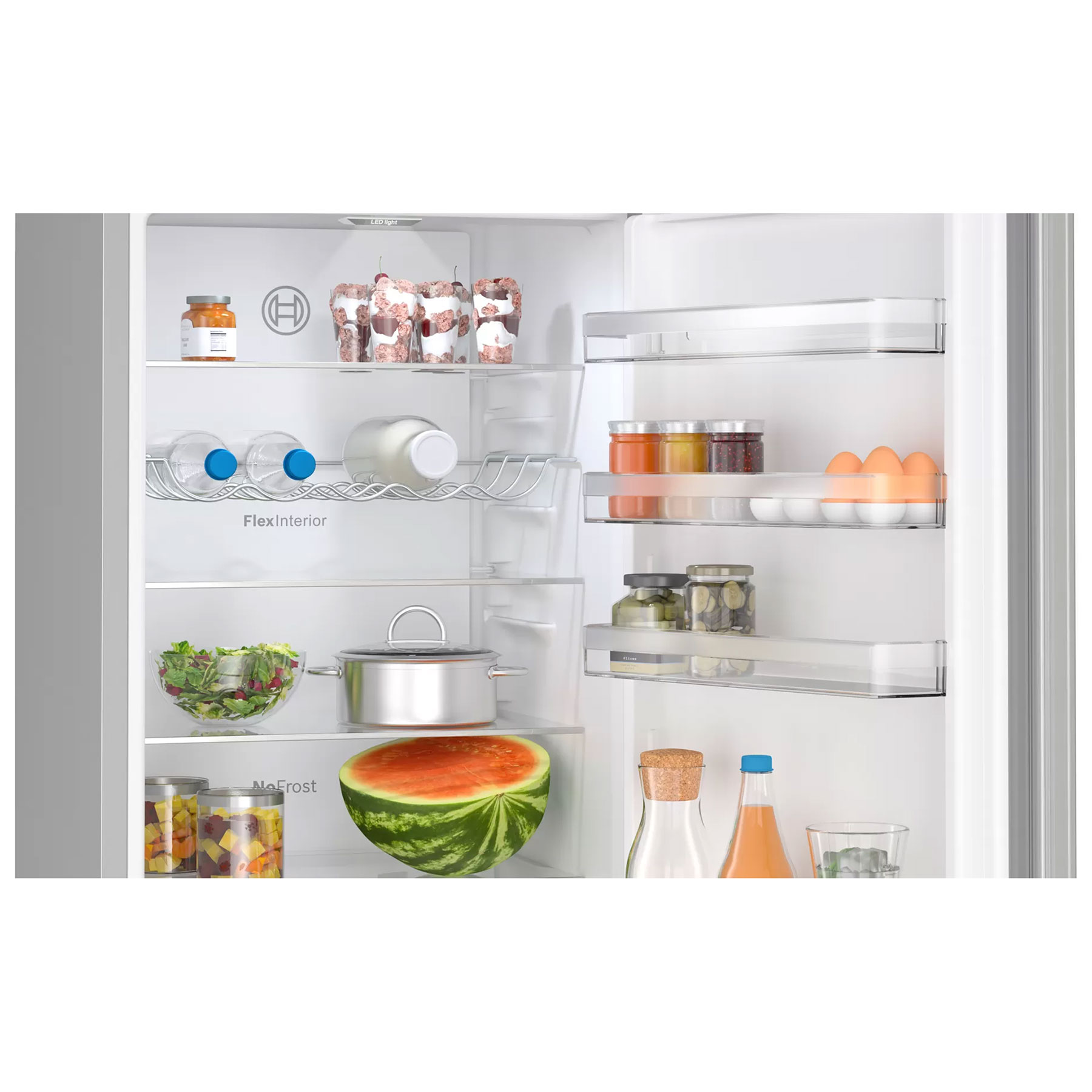 Bosch KGN392LBFG Series 4 203cm High 70 30 Frost Free Fridge Freezer i, photo 4