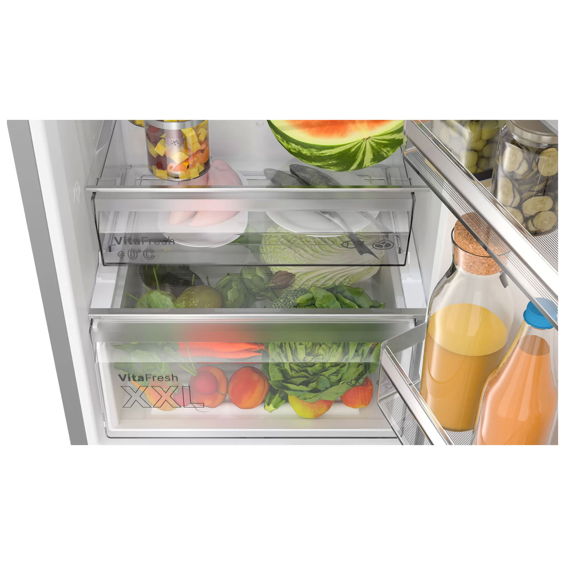 Bosch KGN392LBFG Series 4 203cm High 70 30 Frost Free Fridge Freezer i, photo 5