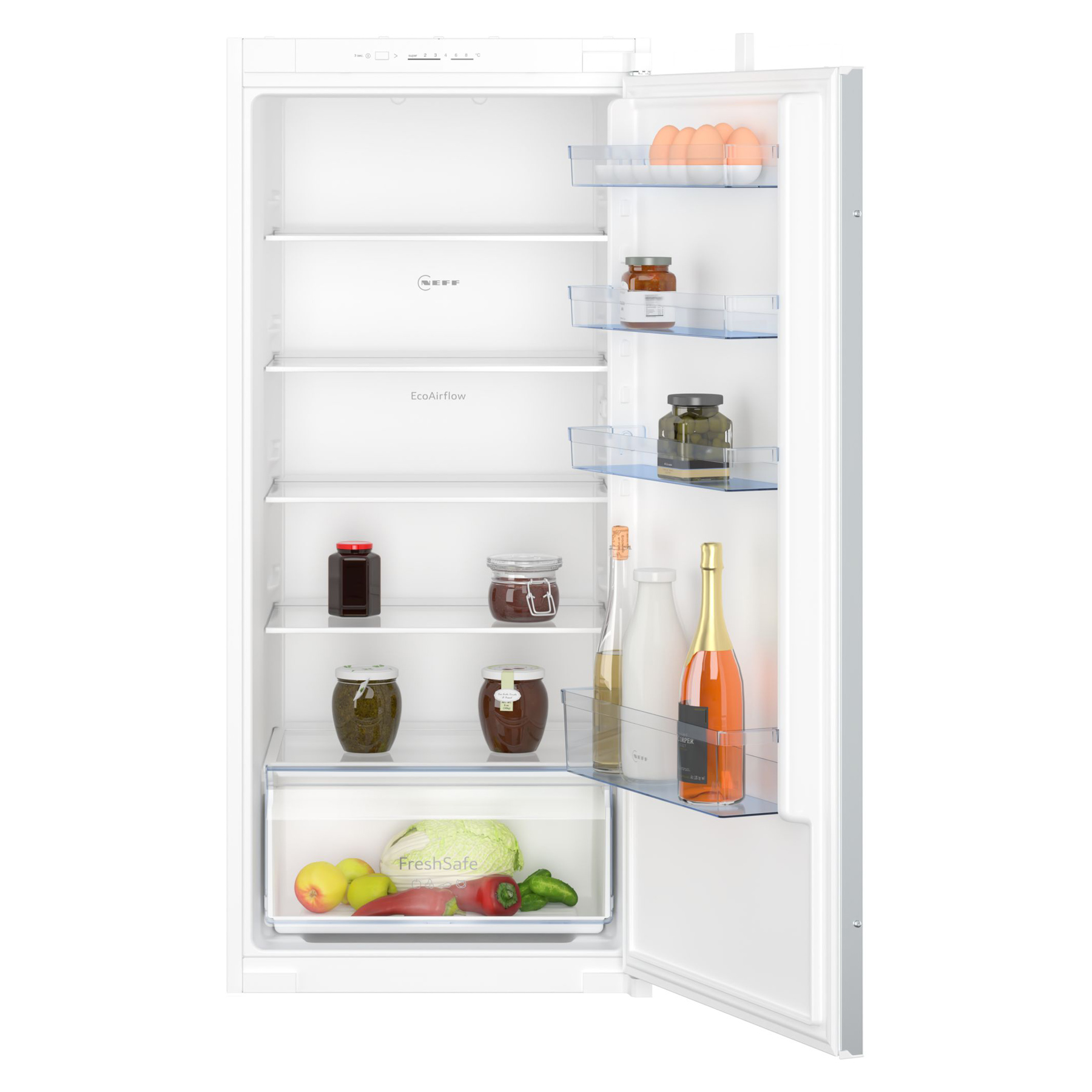 Neff KI1411SE0G N30 122cm High Integrated Upright Fridge 54cm Wide