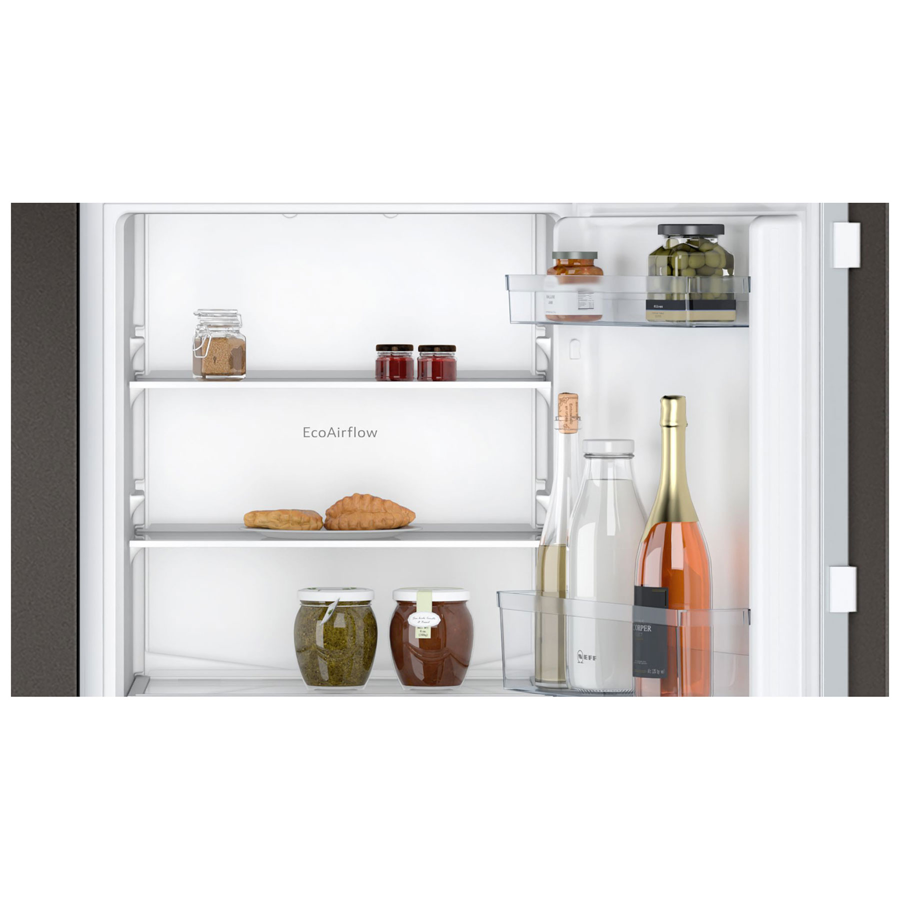 Neff KI7851FE0G N30 Integrated 50 50 Frost Free Fridge Freezer 177cm H, photo 3