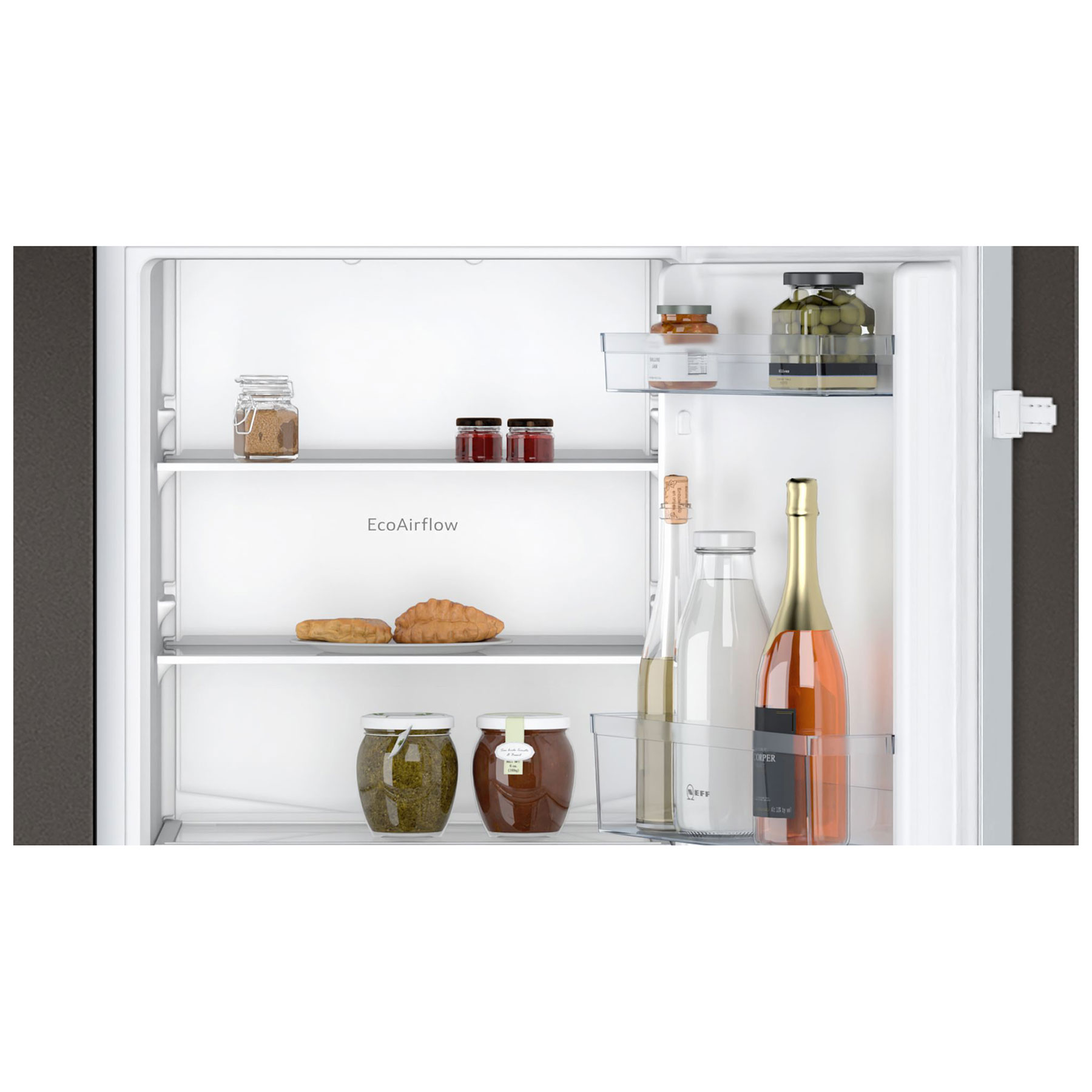 Neff KI7851SE0G N30 Integrated 50 50 Frost Free Fridge Freezer 177cm H, photo 3