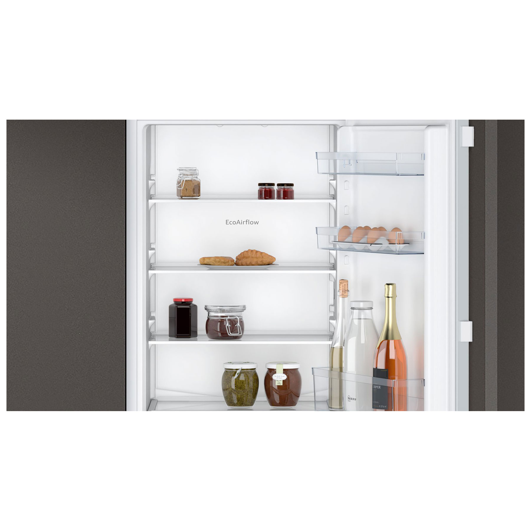 Neff KI7861FE0G N30 Integrated 60 40 Frost Free Fridge Freezer 177cm H, photo 3