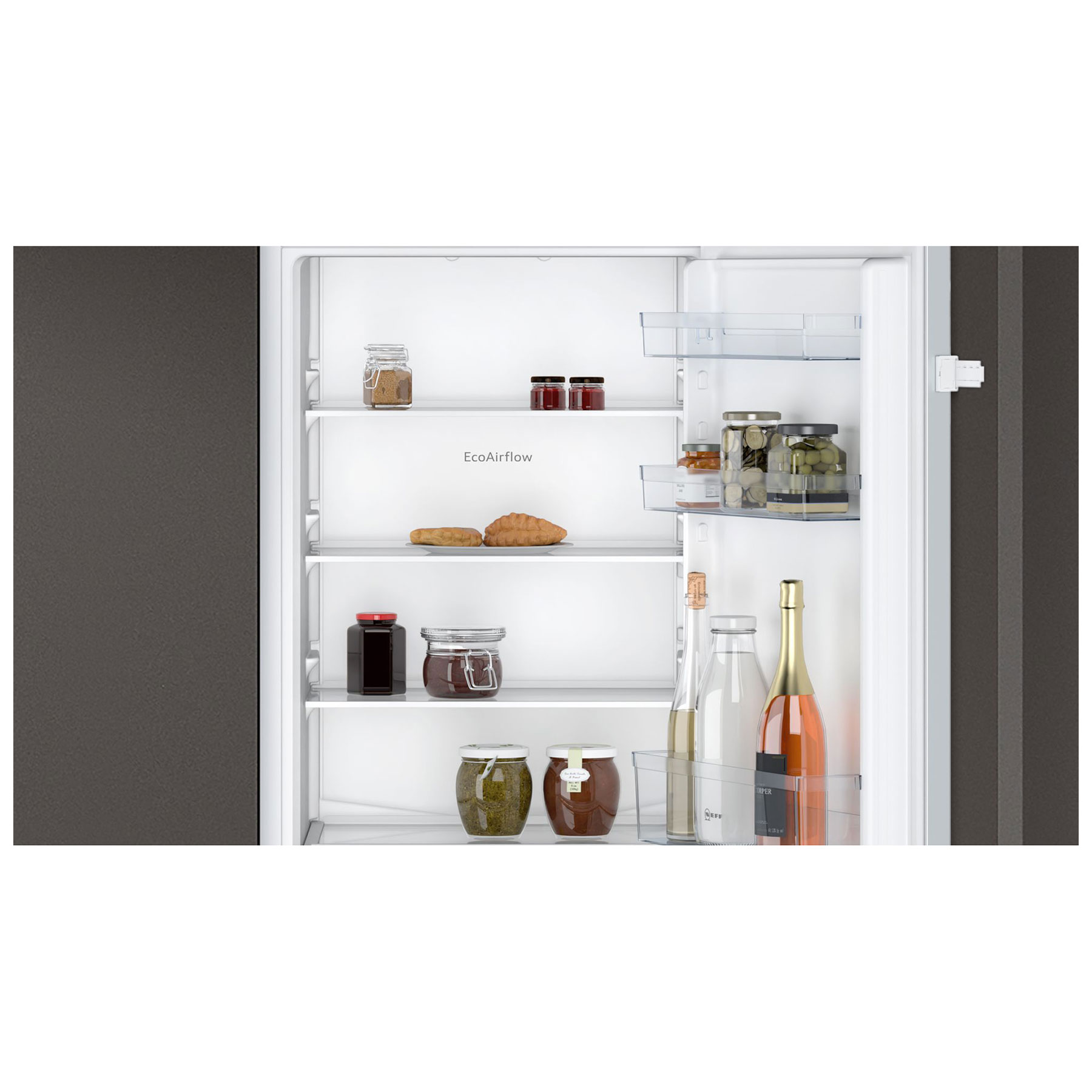 Neff KI7861SE0G N30 Integrated 60 40 Frost Free Fridge Freezer 177cm H, photo 3