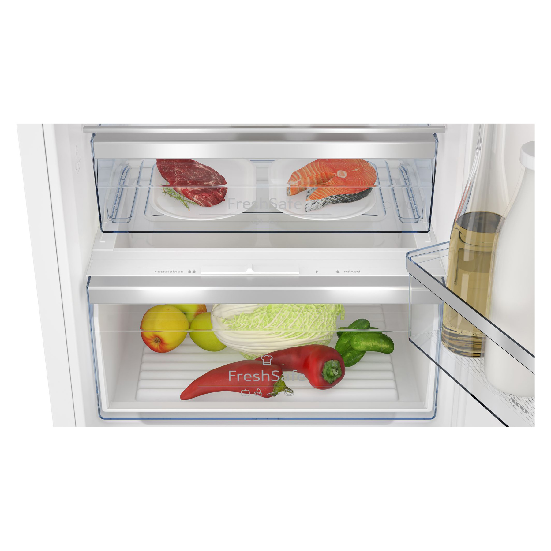 Neff KI7962FD0G N50 Integrated 60 40 Frost Free Fridge Freezer 193cm H, photo 4