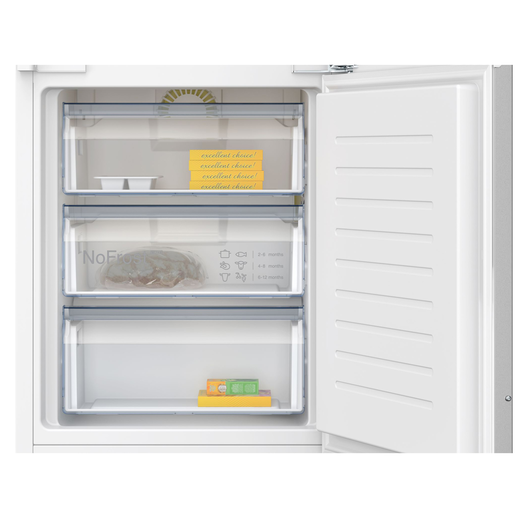 Neff KI7962FD0G N50 Integrated 60 40 Frost Free Fridge Freezer 193cm H, photo 5