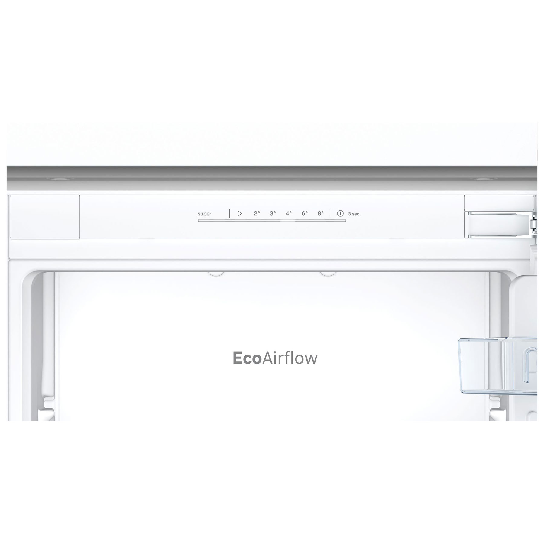 Bosch KIN86NFE0G Series 2 Integrated 60 40 Frost Free Fridge Freezer 1, photo 2