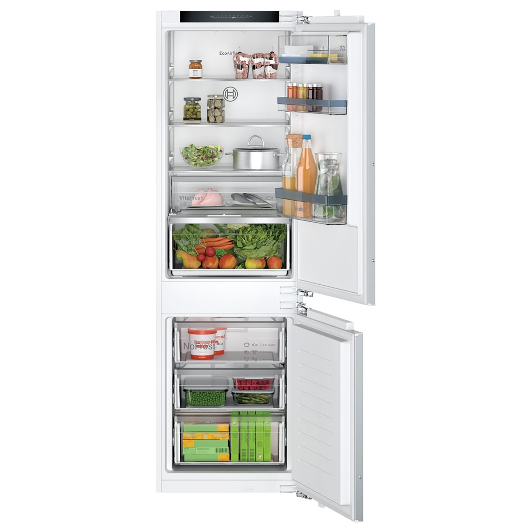 Bosch KIN86VFE0G Series 4 Integrated 60 40 Frost Free Fridge Freezer 1