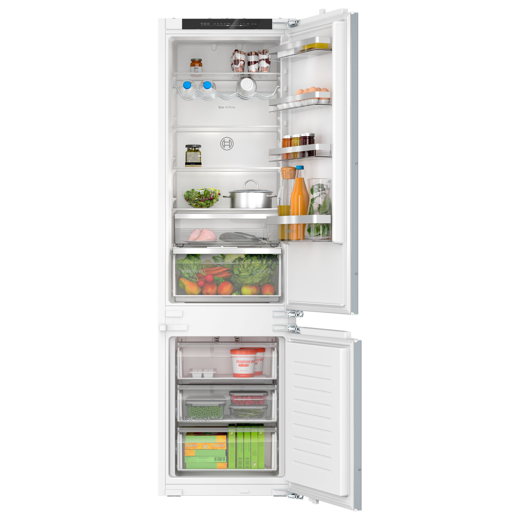 Bosch KIN96VFD0G Series 4 Integrated 60 40 Frost Free Fridge Freezer 1