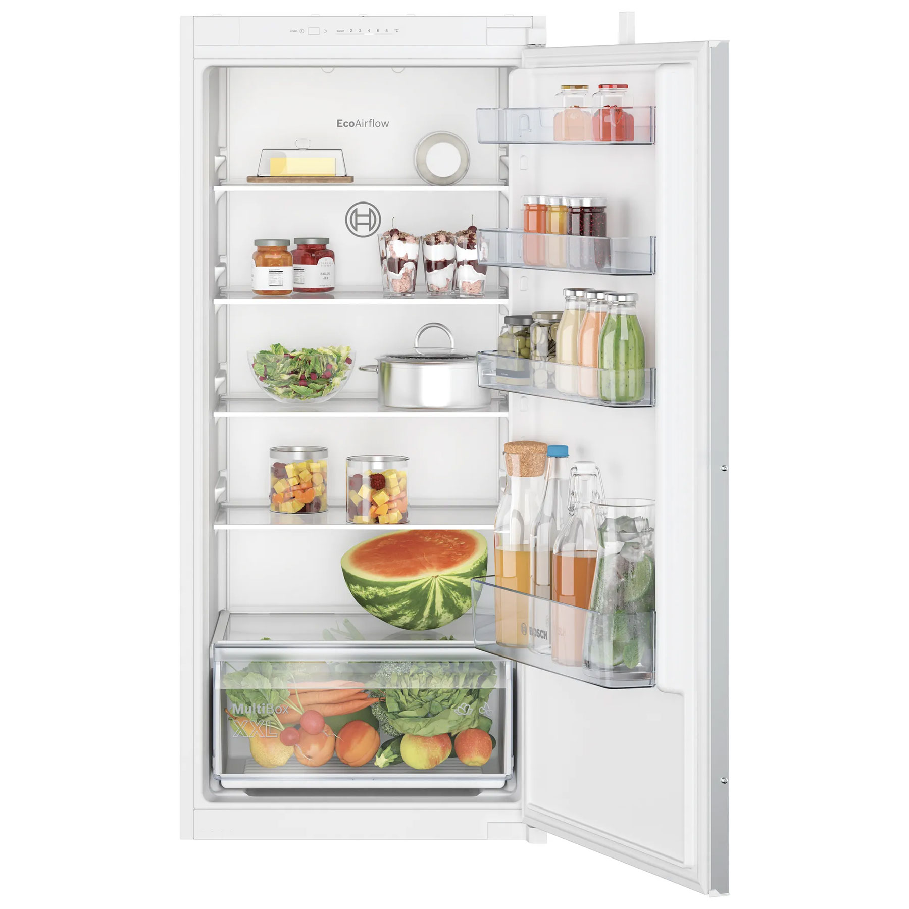 Bosch KIR41NSE0G 122cm Series 2 Integrated In Column Larder Fridge