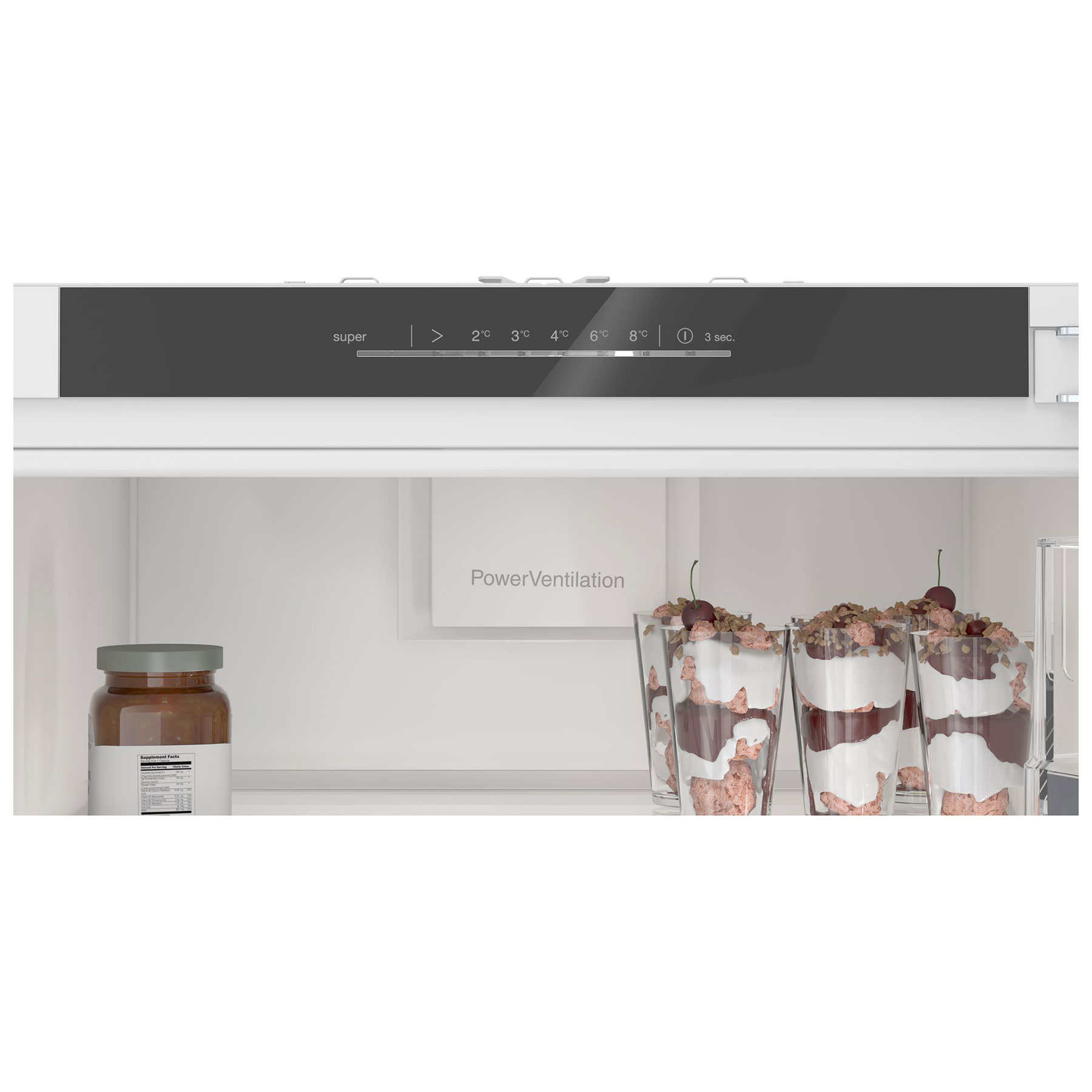 Bosch KIR81ADD0G Series 6 177cm High Integrated Upright Fridge 56cm Wi, photo 2