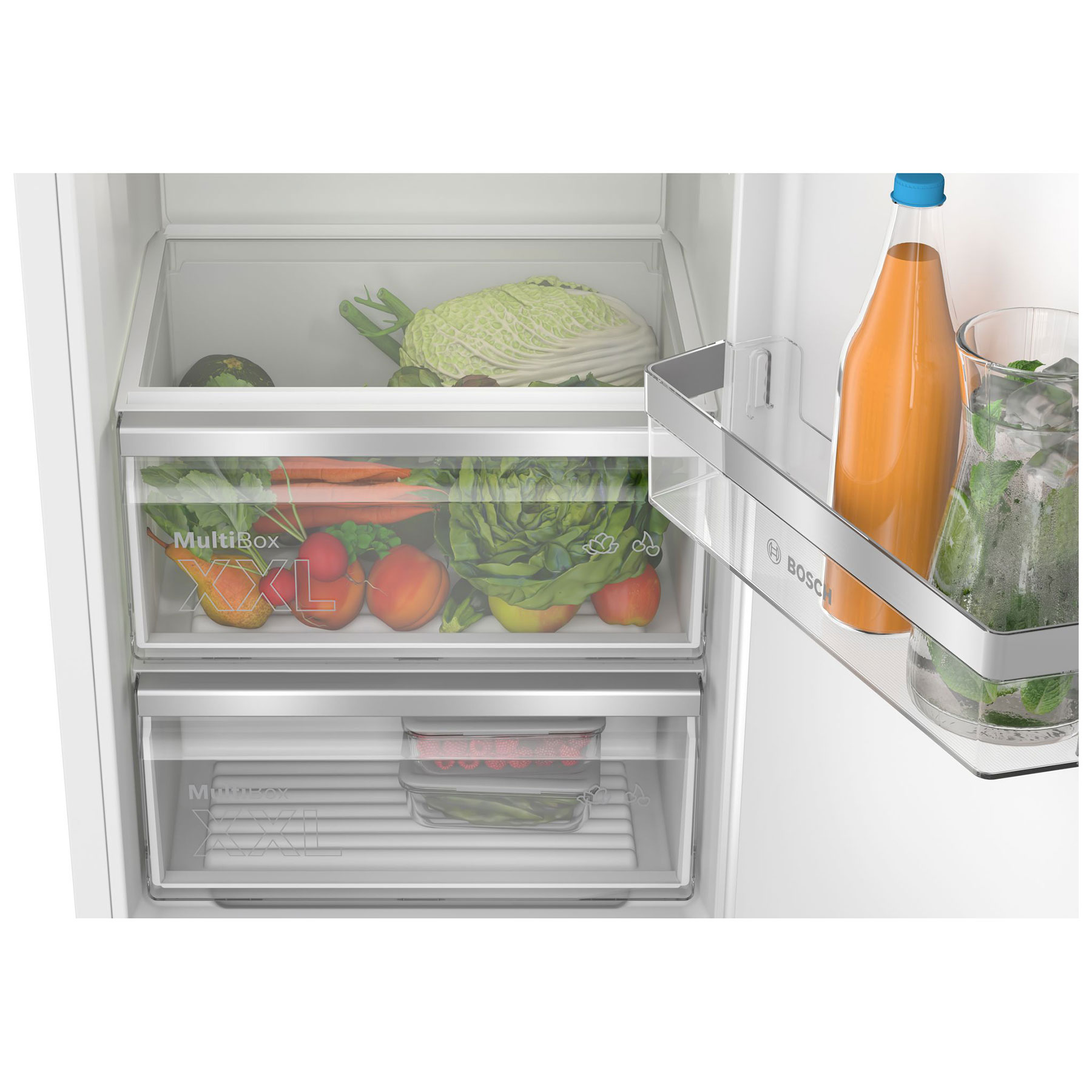Bosch KIR81VFE0G Series 4 177cm High Integrated Upright Fridge 54cm Wi, photo 4