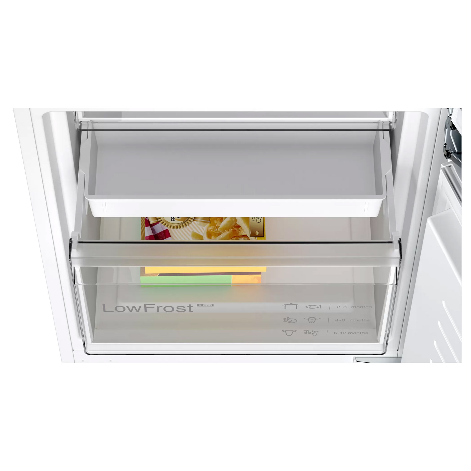Bosch KIV86VSE0G Series 4 Integrated 60 40 Fridge Freezer 177cm High, photo 3