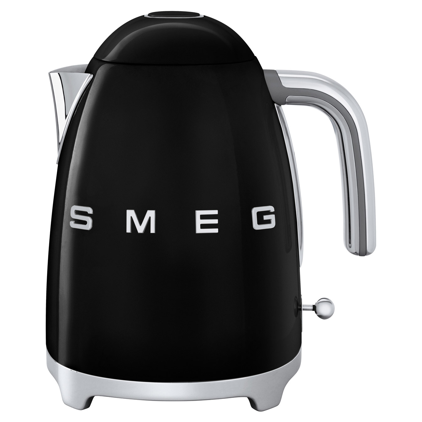 Smeg KLF03BLUK Retro Style Cordless Kettle in Black 1 7L 3kW