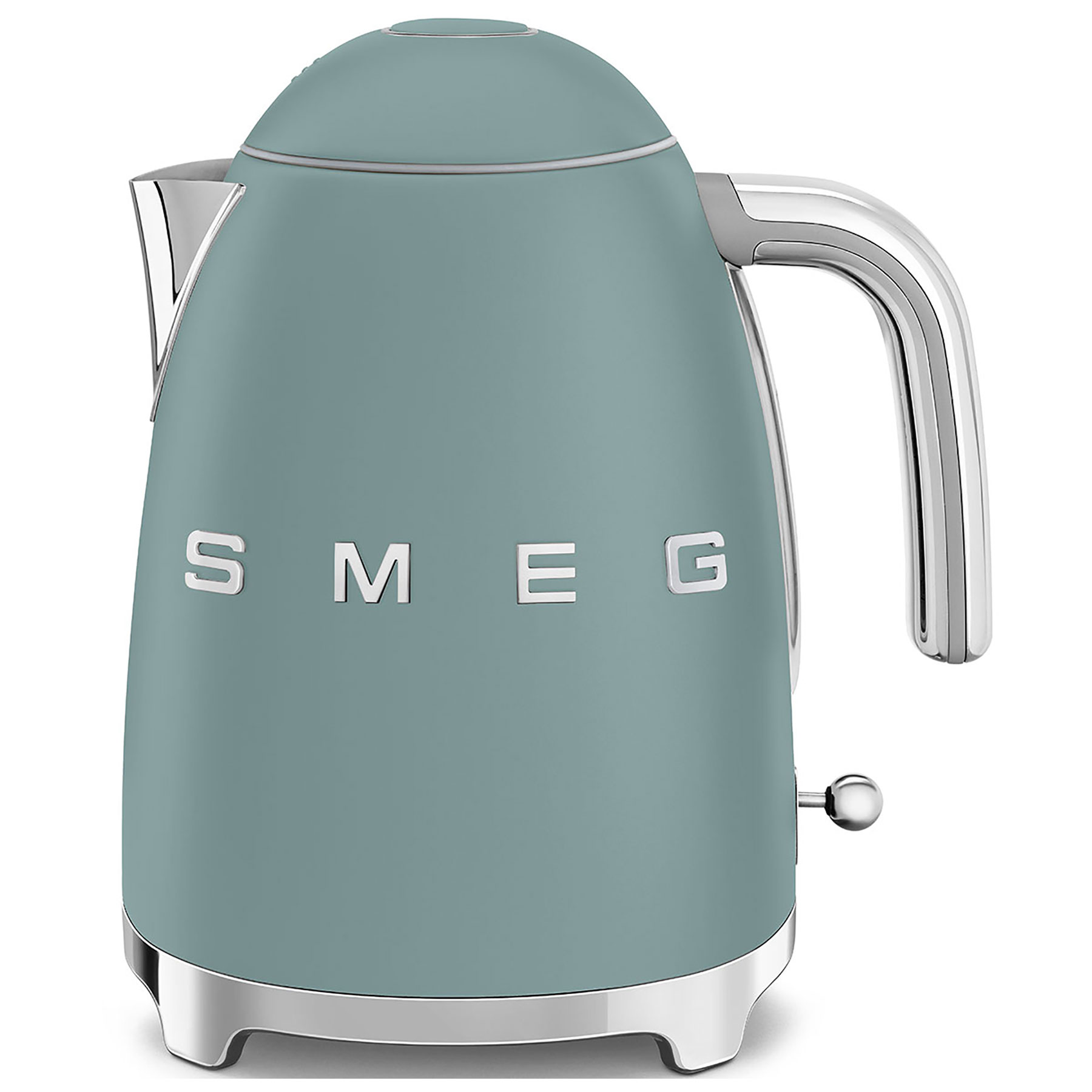 Smeg KLF03EGMUK Retro Style Cordless Kettle in Emerald Green Matte