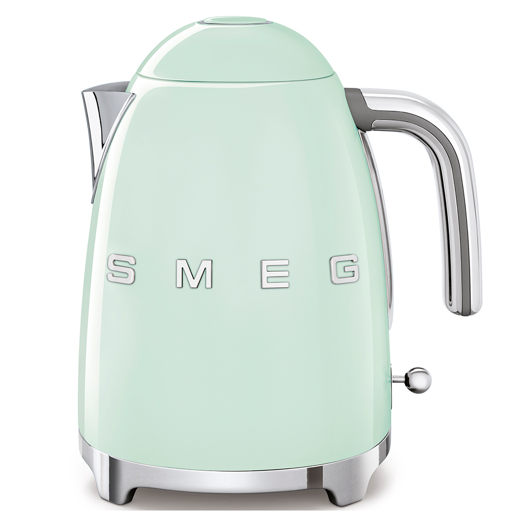 Smeg KLF03PGUK 50 s Retro Style Kettle in Pastel Green