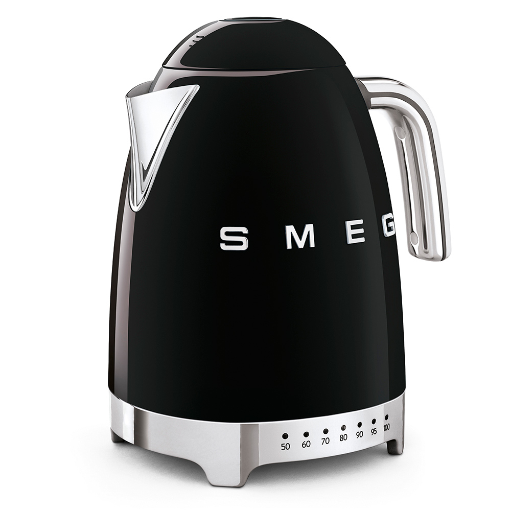 Smeg KLF04BLUK 50 s Style Variable Temperature Kettle Gloss Black, photo 2