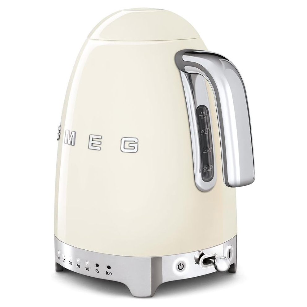 Smeg KLF04CRUK 50 s Style Variable Temperature Kettle Cream, photo 3