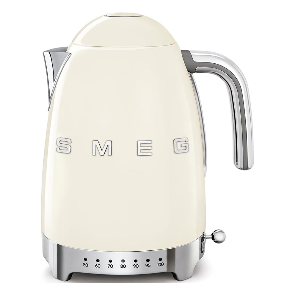 Smeg KLF04CRUK 50 s Style Variable Temperature Kettle Cream