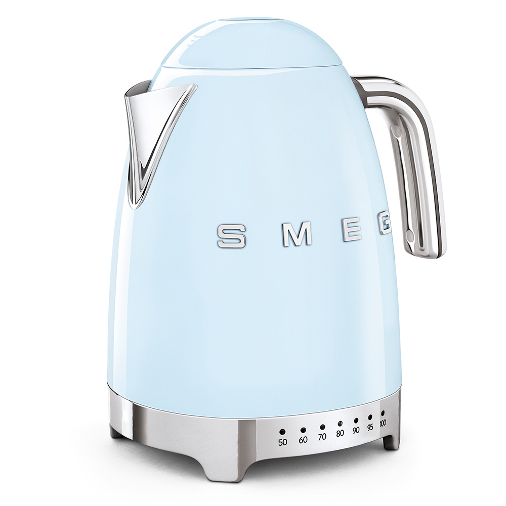 Smeg KLF04PBUK 50 s Style Variable Temperature Kettle Pastel Blue, photo 2