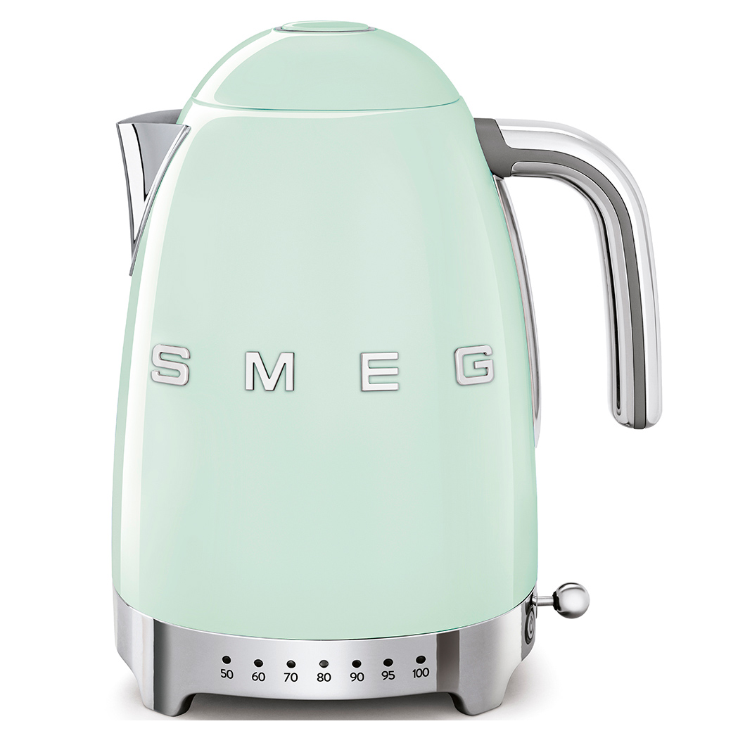 Smeg KLF04PGUK 50 s Style Variable Temperature Kettle Pastel Green
