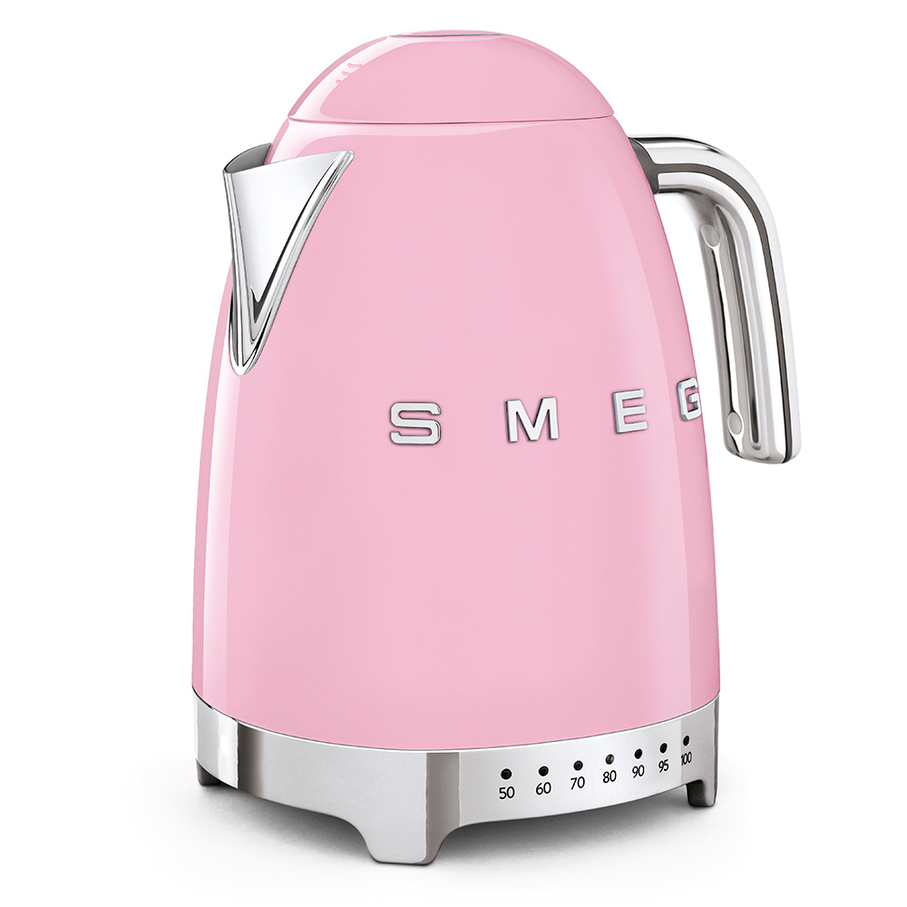 Smeg KLF04PKUK 50 s Style Variable Temperature Kettle Pink, photo 2