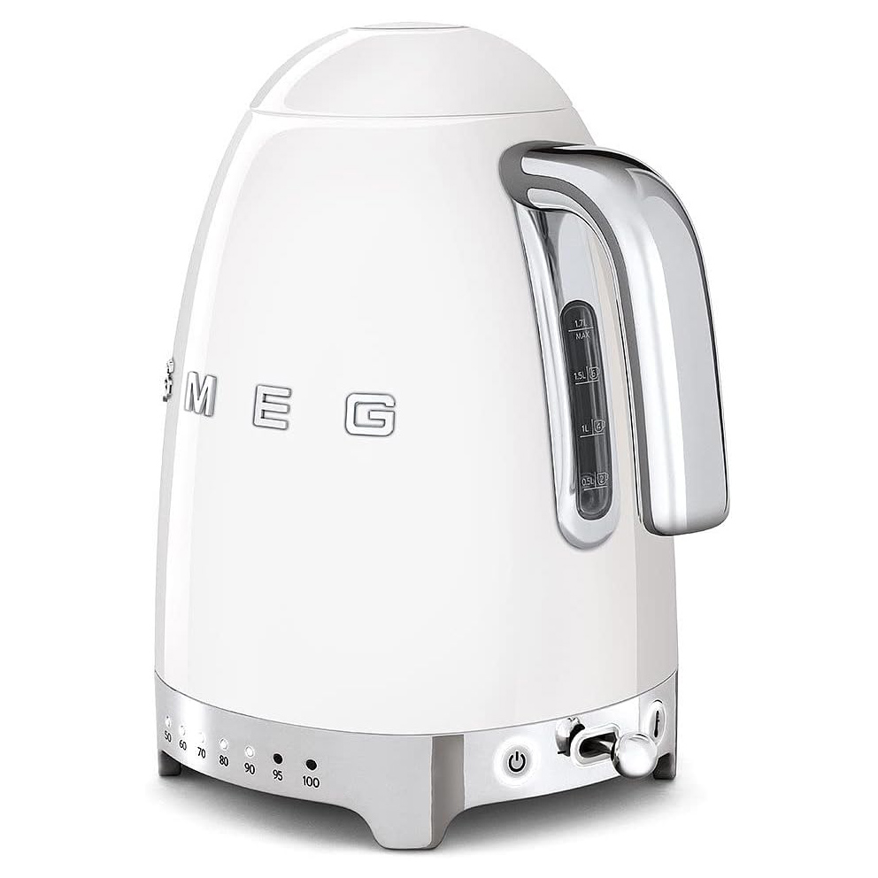 Smeg KLF04WHUK 50 s Style Variable Temperature Kettle White, photo 3