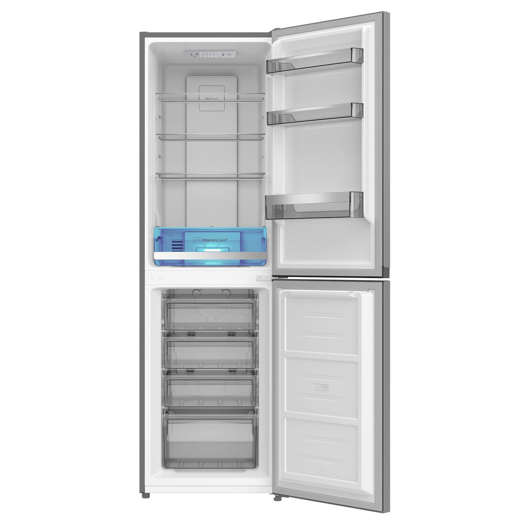 Blomberg KNE4582VPS 181cm High 50 50 Frost Free Fridge Freezer in Silv, photo 3