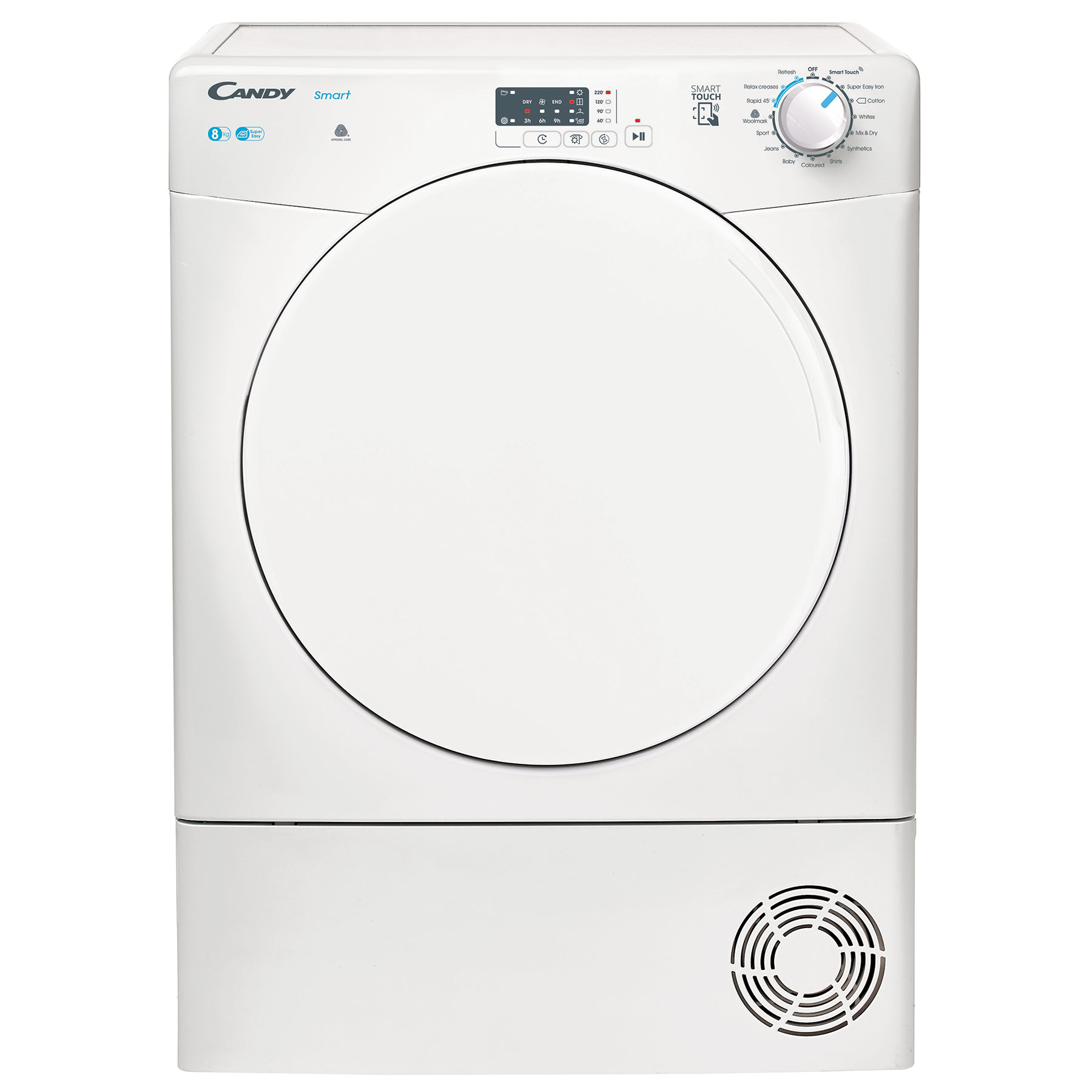 Image of Candy KSEC8LF 8kg Condenser Tumble Dryer in White Sensor NFC B Rated