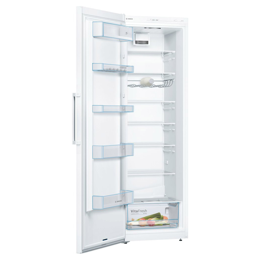 Bosch KSV36VWEPG Series 4 186cm High Fridge in White 60cm Wide, photo 2