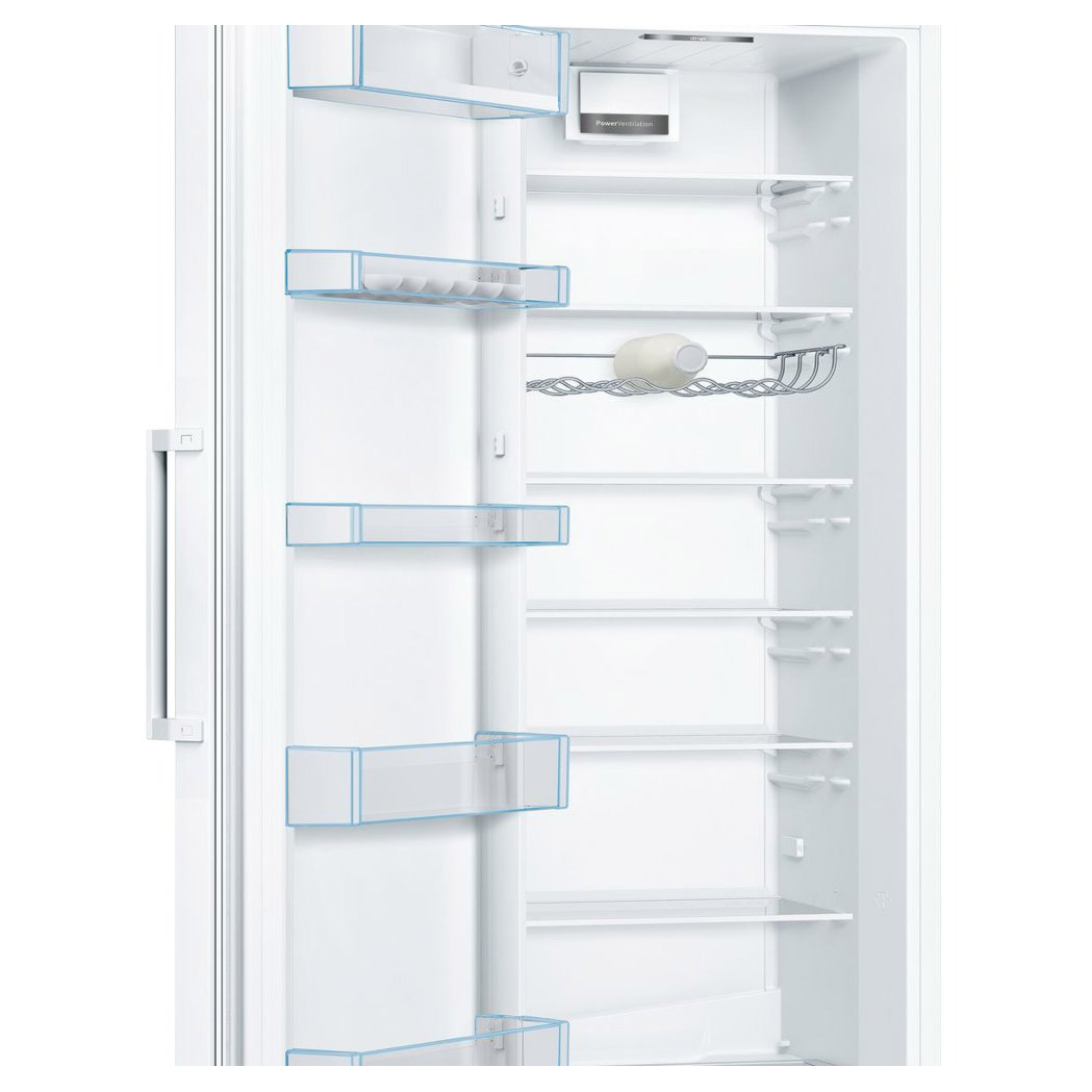 Bosch KSV36VWEPG Series 4 186cm High Fridge in White 60cm Wide, photo 3
