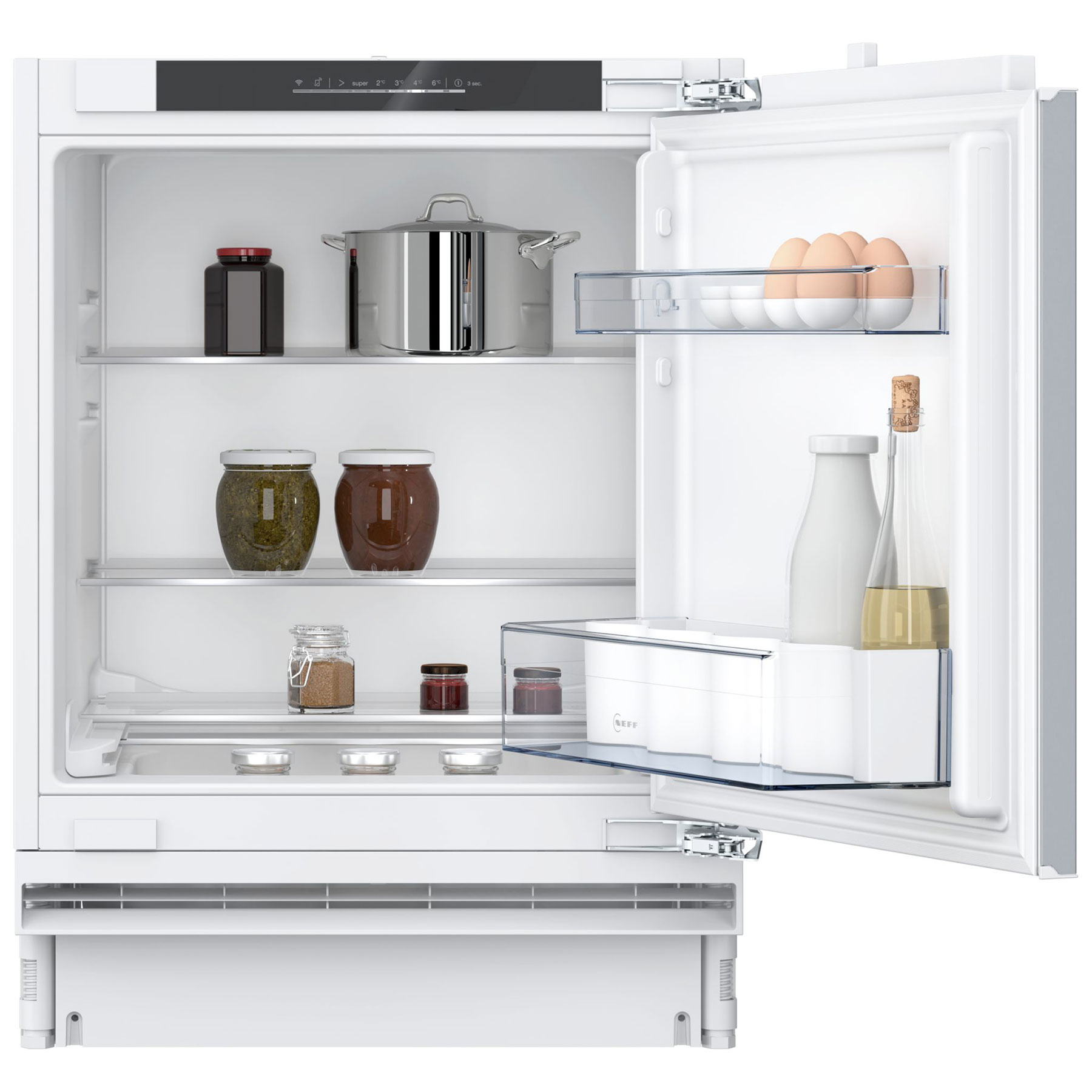 Neff KU1212FE0G N50 82cm High Integrated Undercounter Fridge 60cm Wide