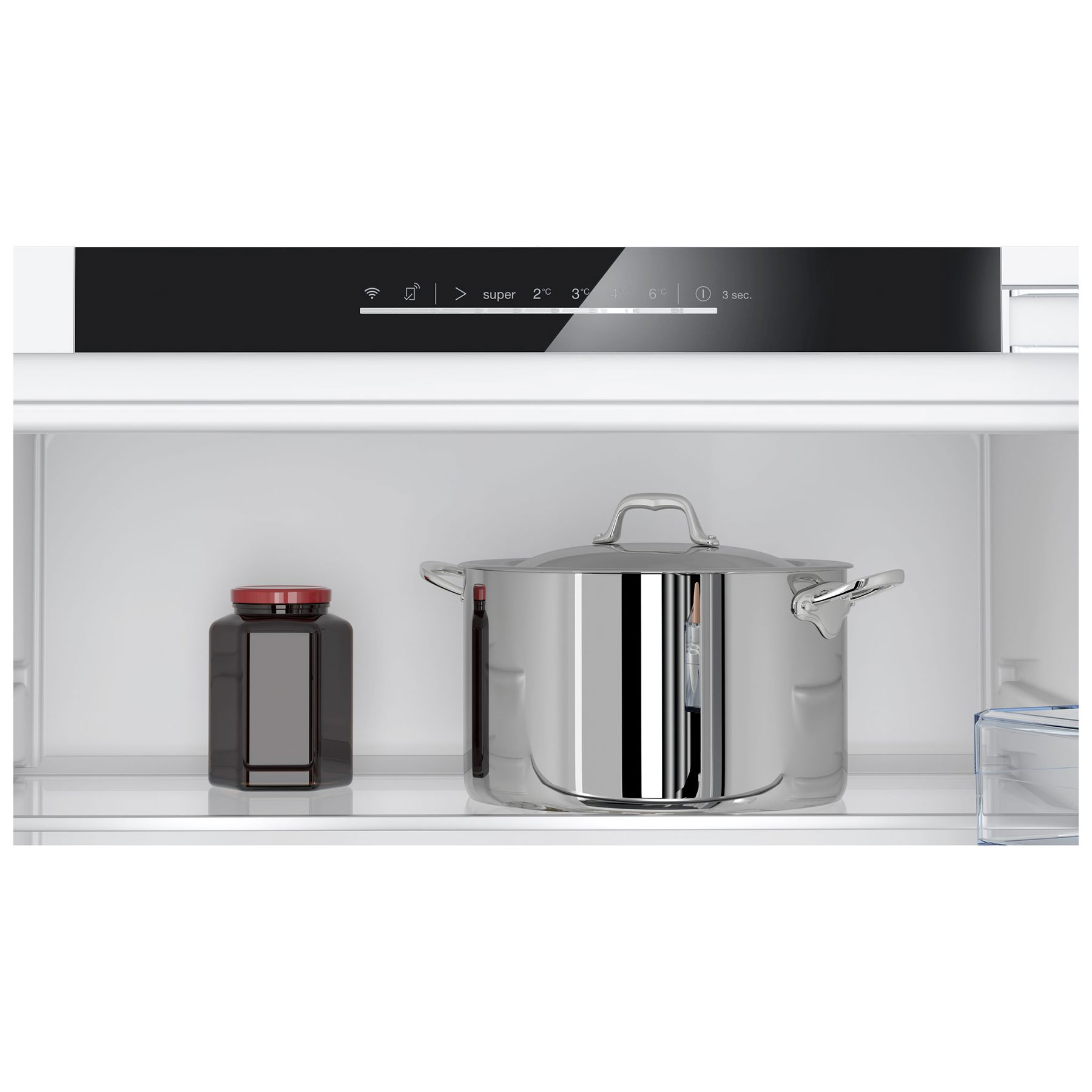 Neff KU1212FE0G N50 82cm High Integrated Undercounter Fridge 60cm Wide, photo 2
