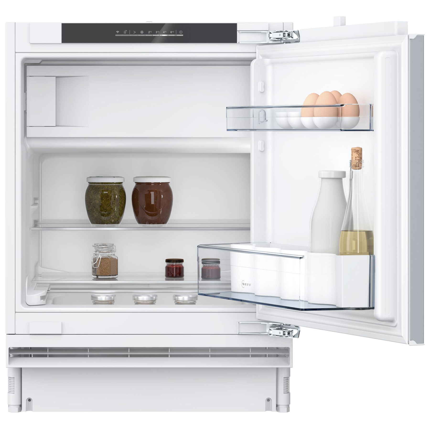 Neff KU2222FD0G N50 82cm High Integrated Undercounter Fridge with Ice