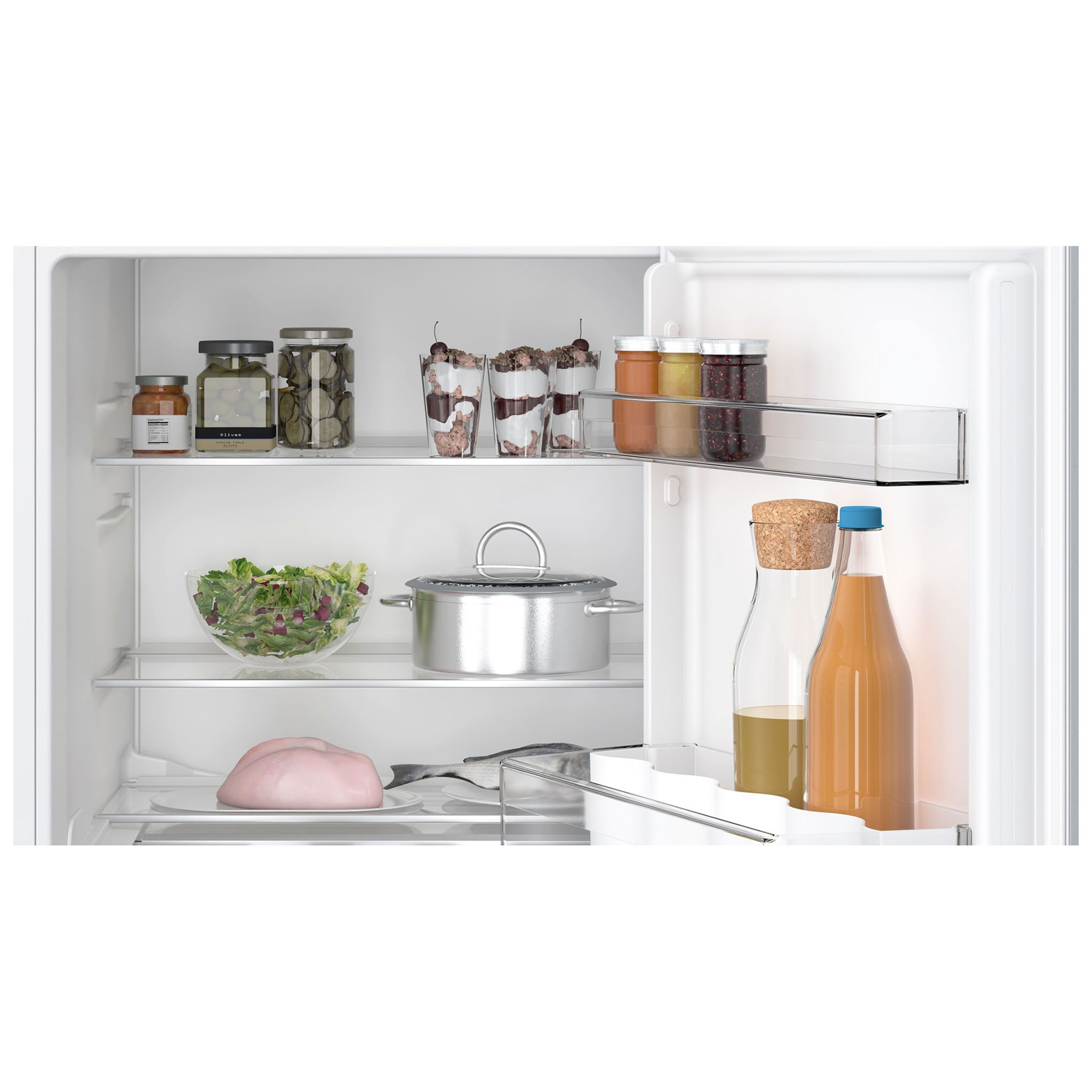 Bosch KUR21VFE0G Series 4 88cm High Integrated Undercounter Fridge 60c, photo 3