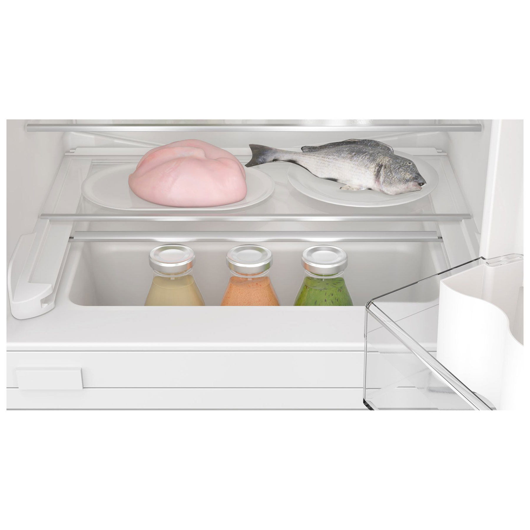 Bosch KUR21VFE0G Series 4 88cm High Integrated Undercounter Fridge 60c, photo 4