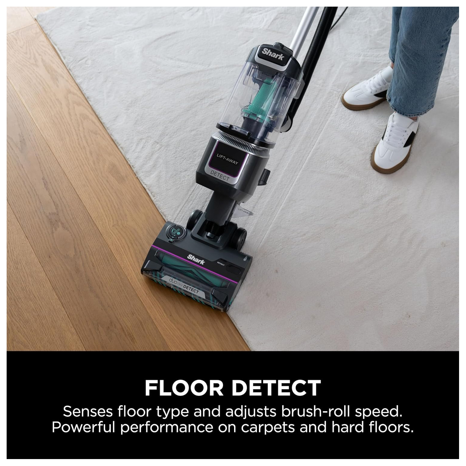 Shark LA450UKT Detect Pet Pro Upright Corded Vacuum Graphite Grey, photo 3
