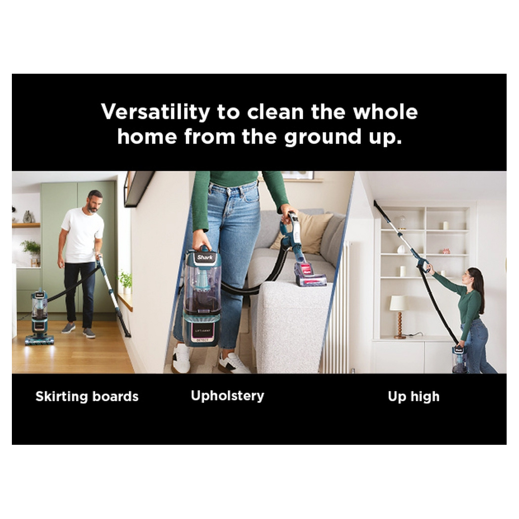 Shark LA791UKT Detect Pet Pro Upright Corded Vacuum Adriatic Teal Silv, photo 3