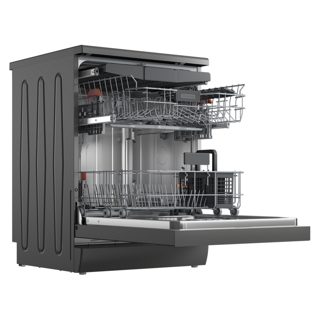 Blomberg LDF53400G 60cm Dishwasher in Graphite 15 Place Setting C Rate, photo 3